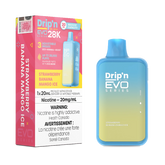 New in ! Drip'n evo strawberry banana mango ice 28000 puffs , 3 adjustable modes and rechargeable battery. Buy now at Mister Vapor